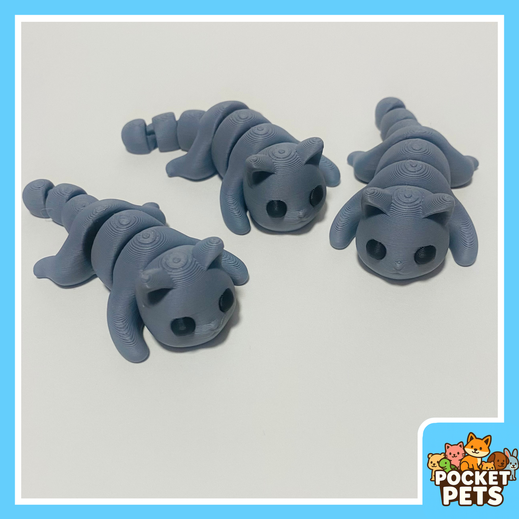Cat - Pocket Pet - Collectible Fidget Toy