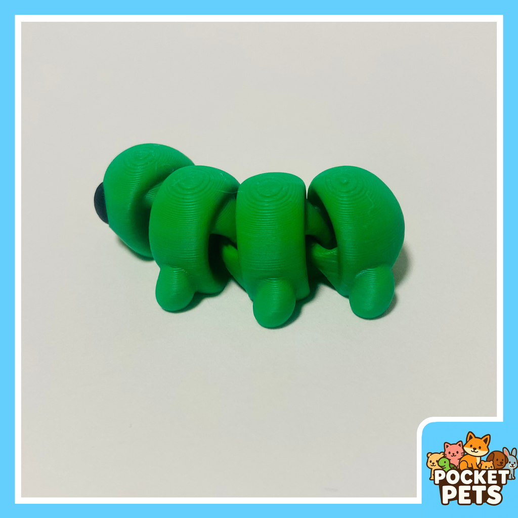 Caterpillar - Pocket Pet - Collectible Fidget Toy