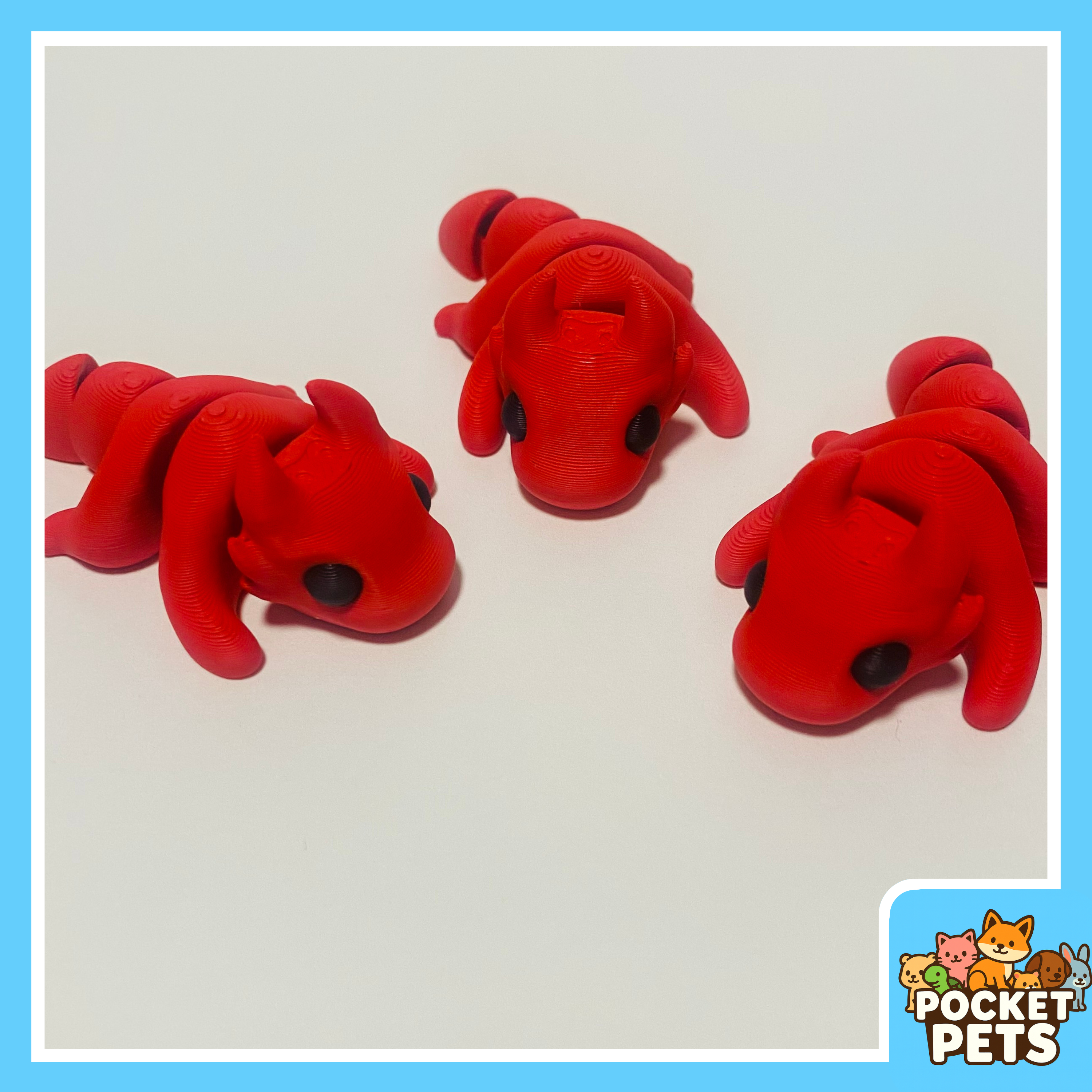 Red Dragon - Pocket Pet - Collectible Fidget Toy