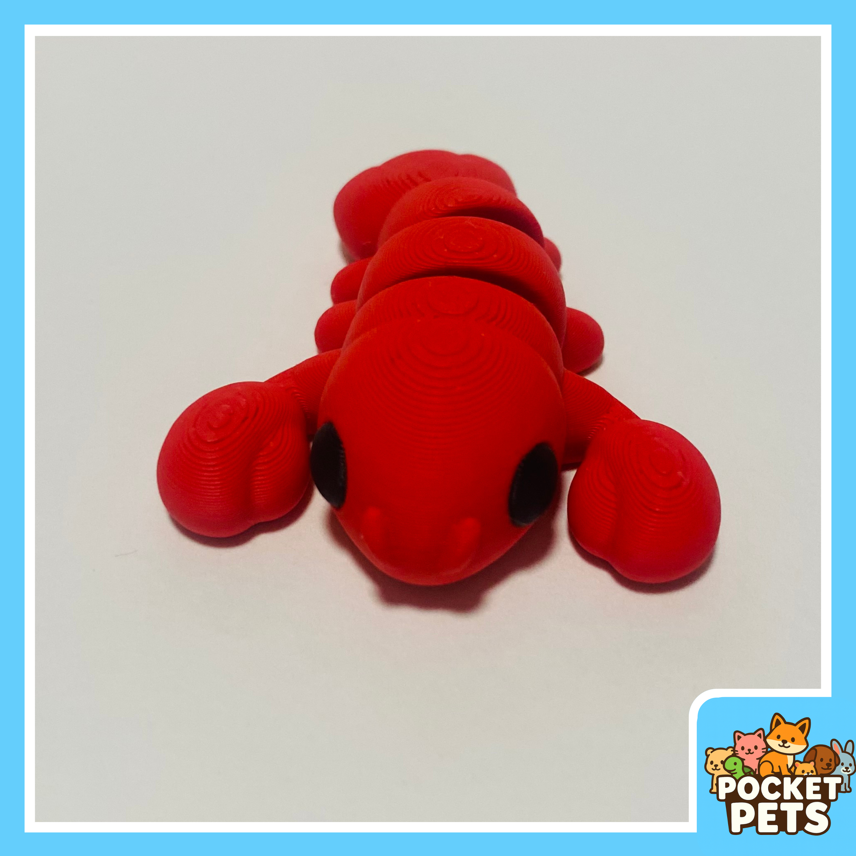 Lobster - Pocket Pet - Collectible Fidget Toy