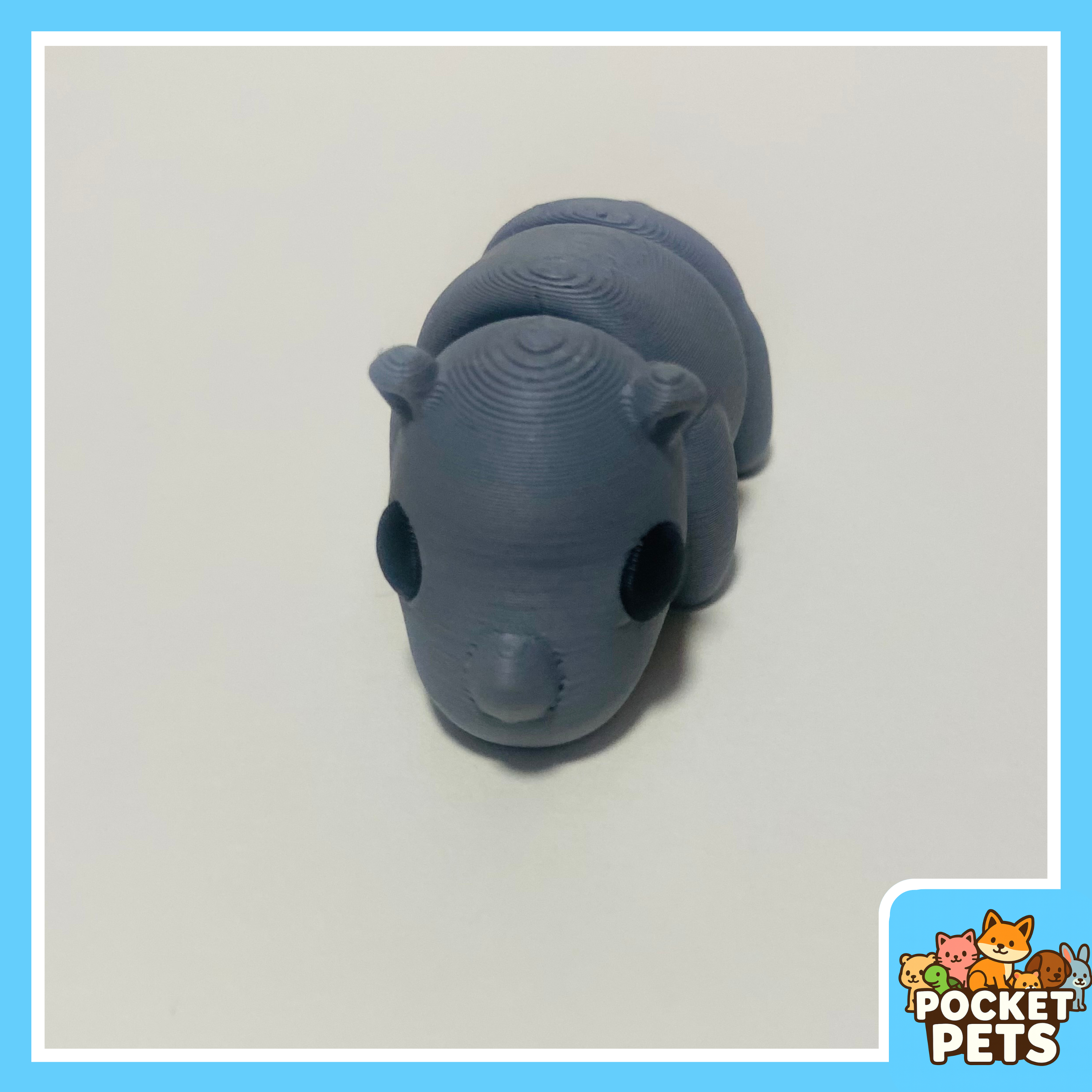 Rhino - Pocket Pet - Collectible Fidget Toy
