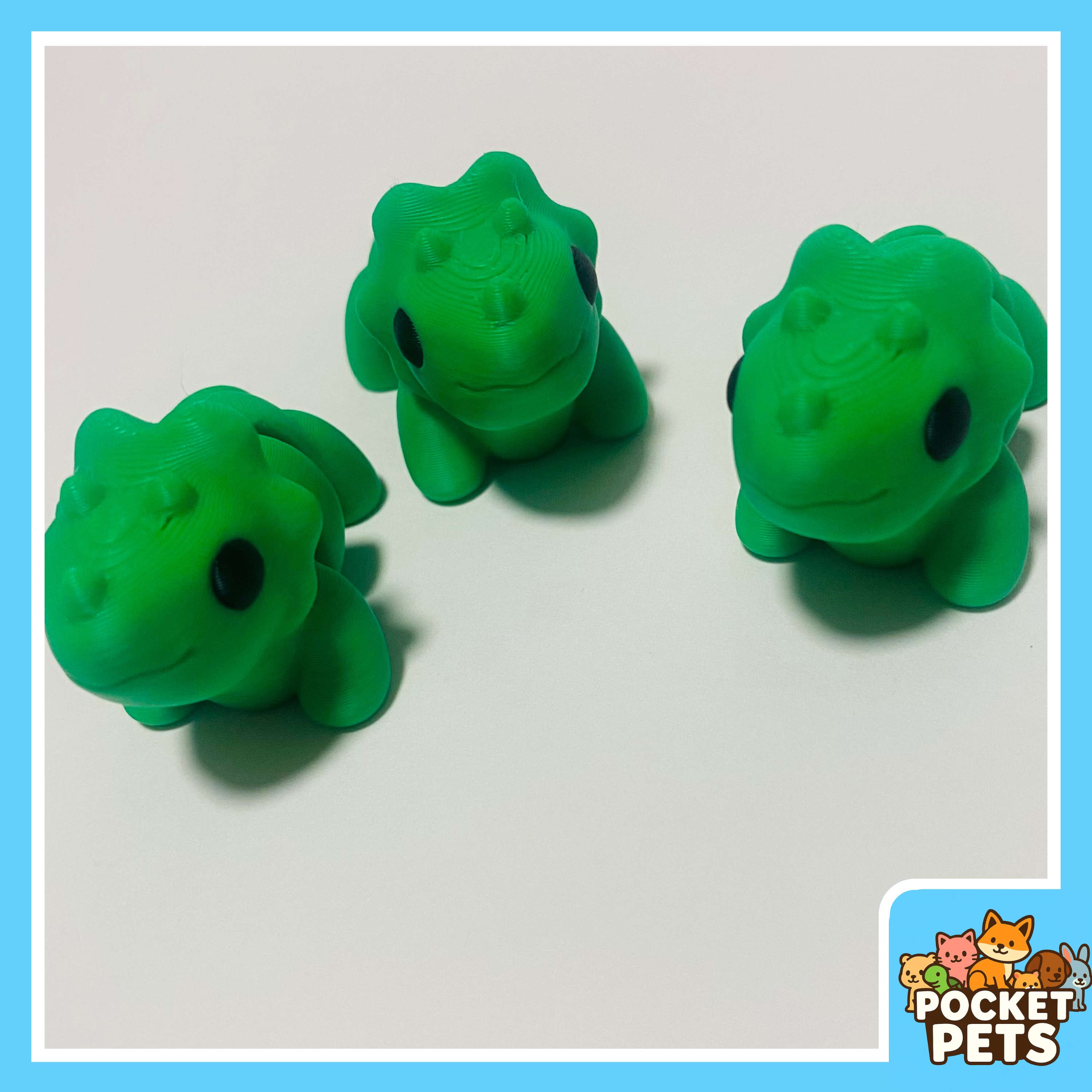 Triceratops - Pocket Pet - Collectible Fidget Toy