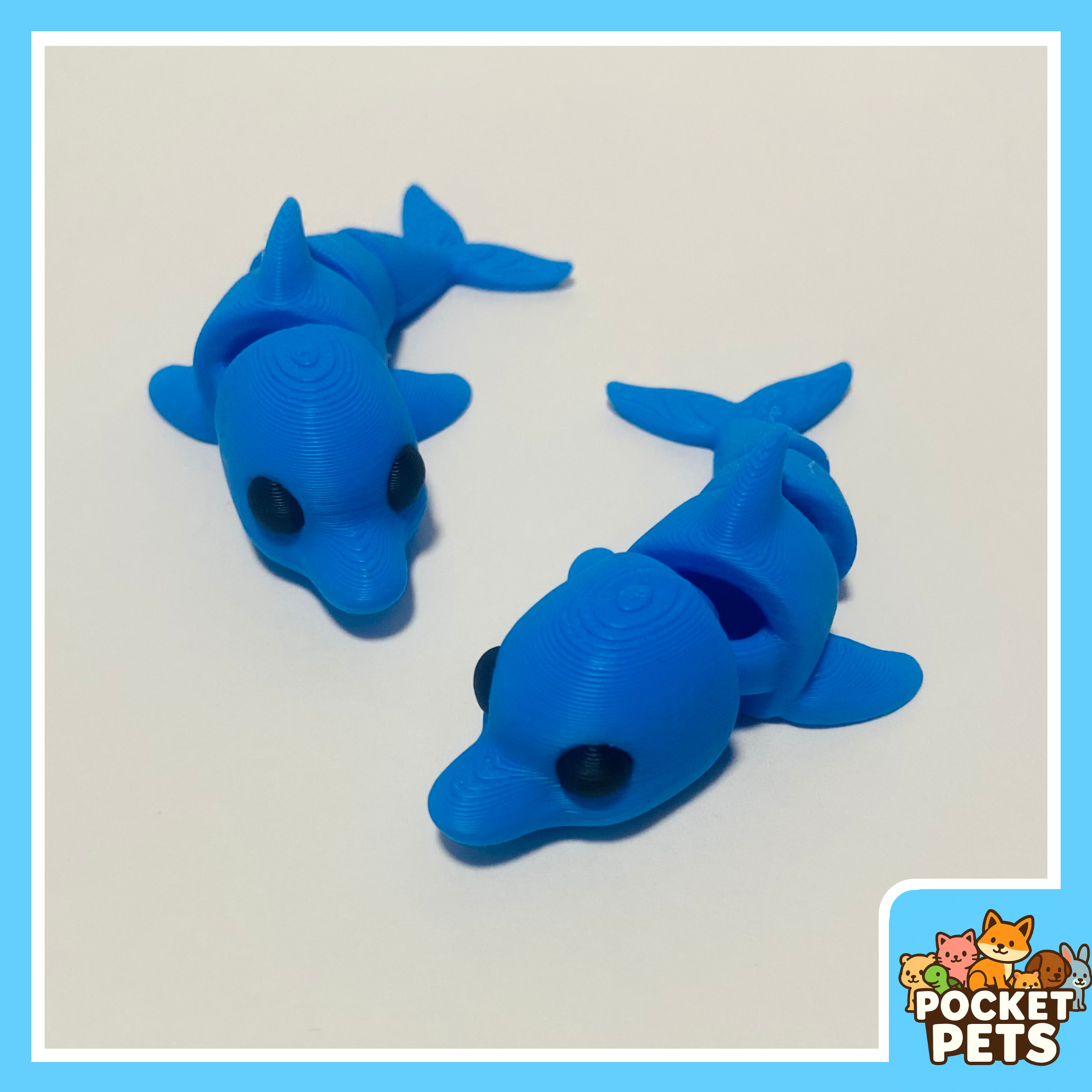 Dolphin - Pocket Pet - Collectible Fidget Toy