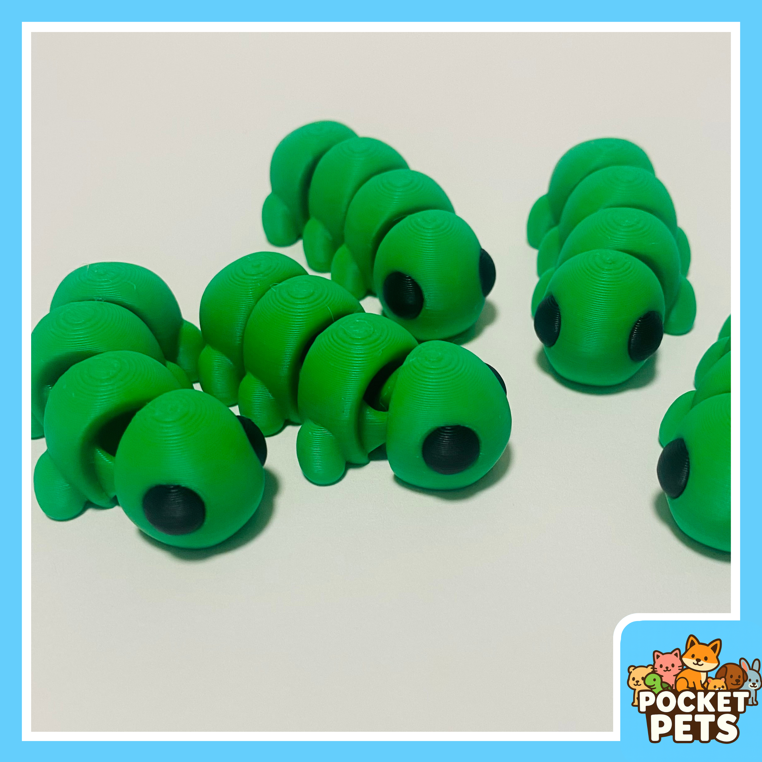 Caterpillar - Pocket Pet - Collectible Fidget Toy