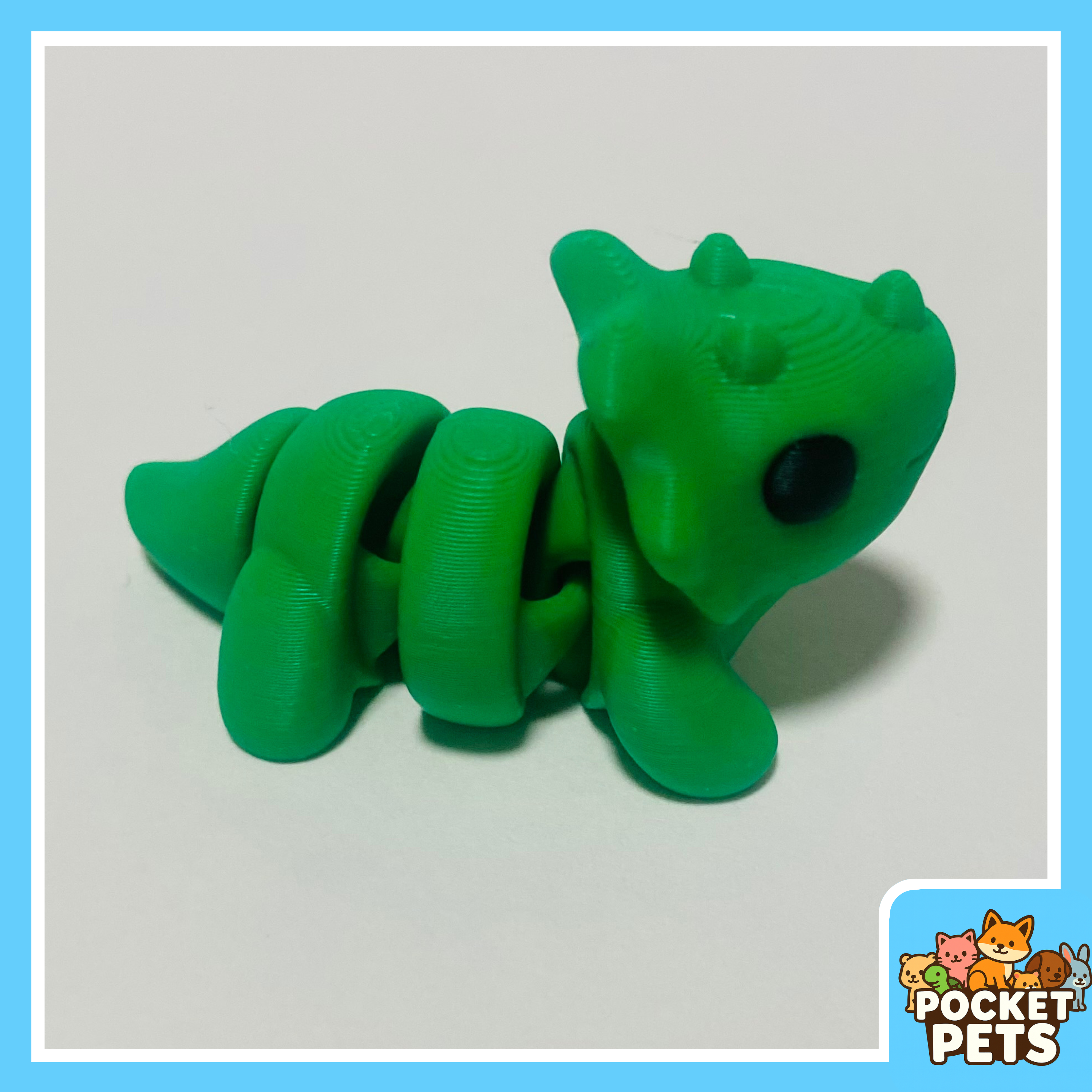Triceratops - Pocket Pet - Collectible Fidget Toy