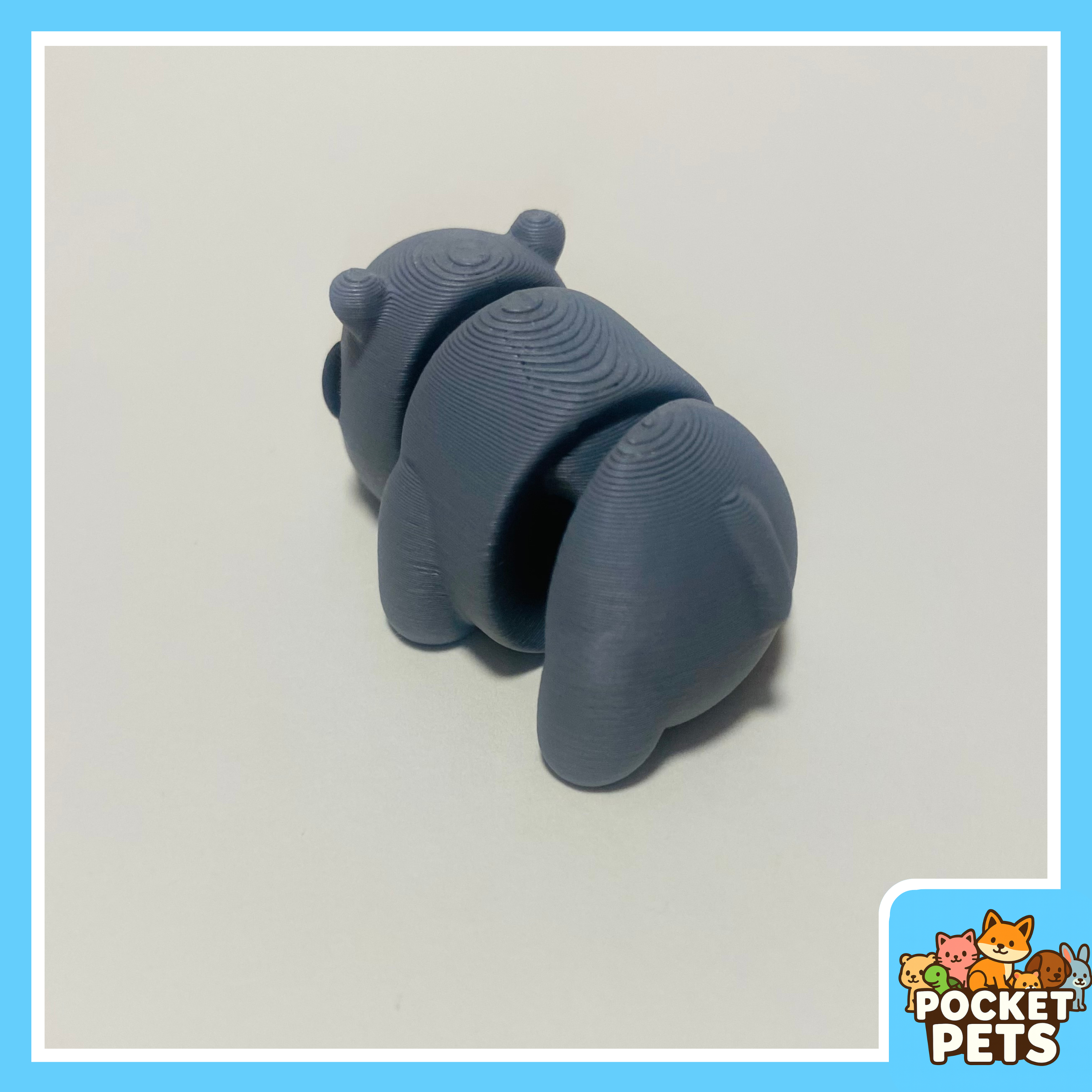Rhino - Pocket Pet - Collectible Fidget Toy