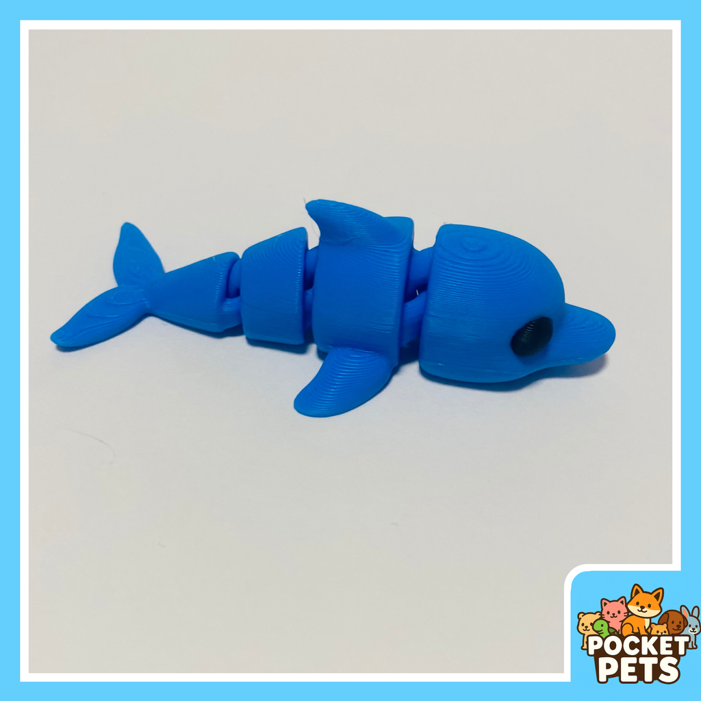 Dolphin - Pocket Pet - Collectible Fidget Toy