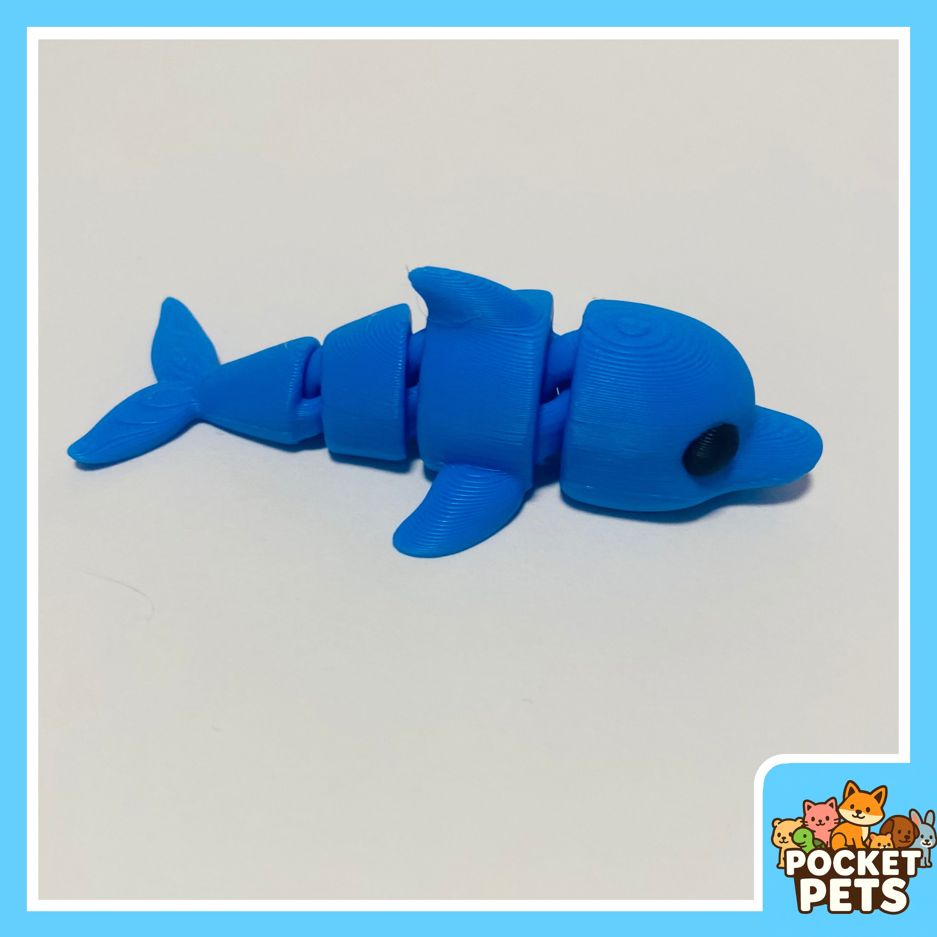 Dolphin - Pocket Pet - Collectible Fidget Toy