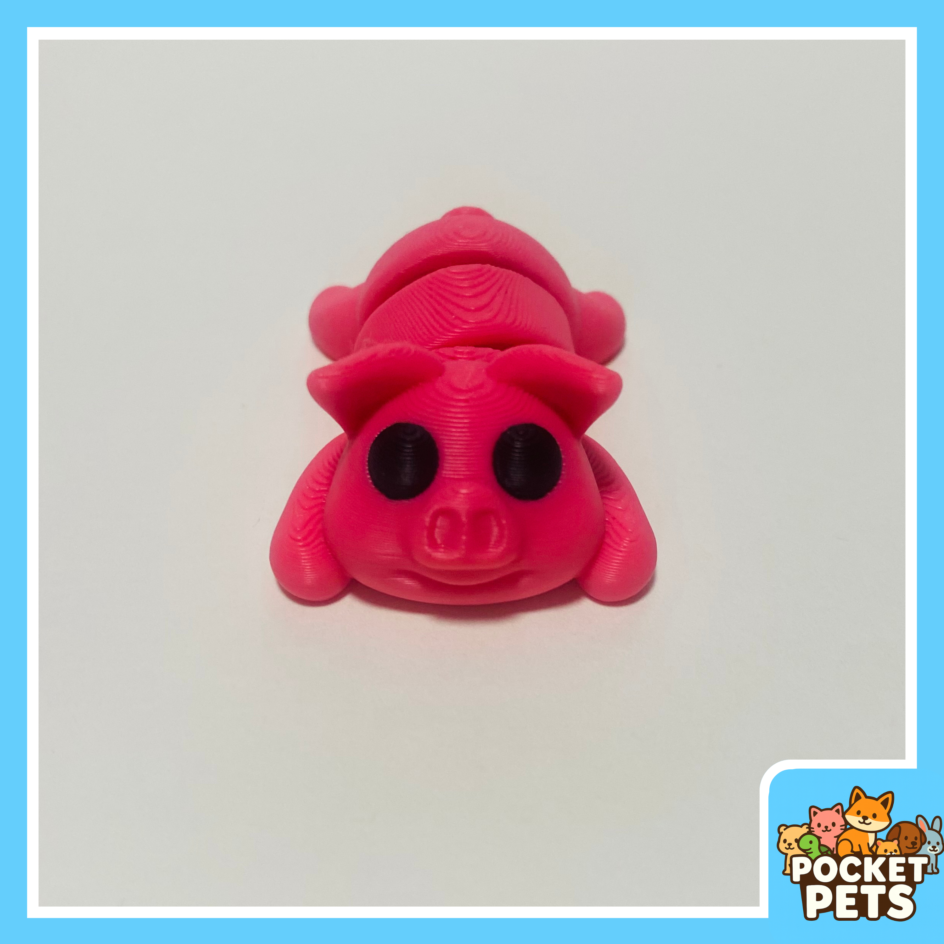 Pig - Pocket Pet - Collectible Fidget Toy