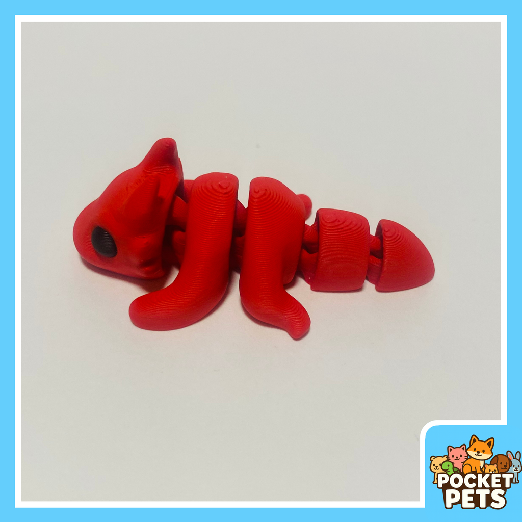 Red Dragon - Pocket Pet - Collectible Fidget Toy