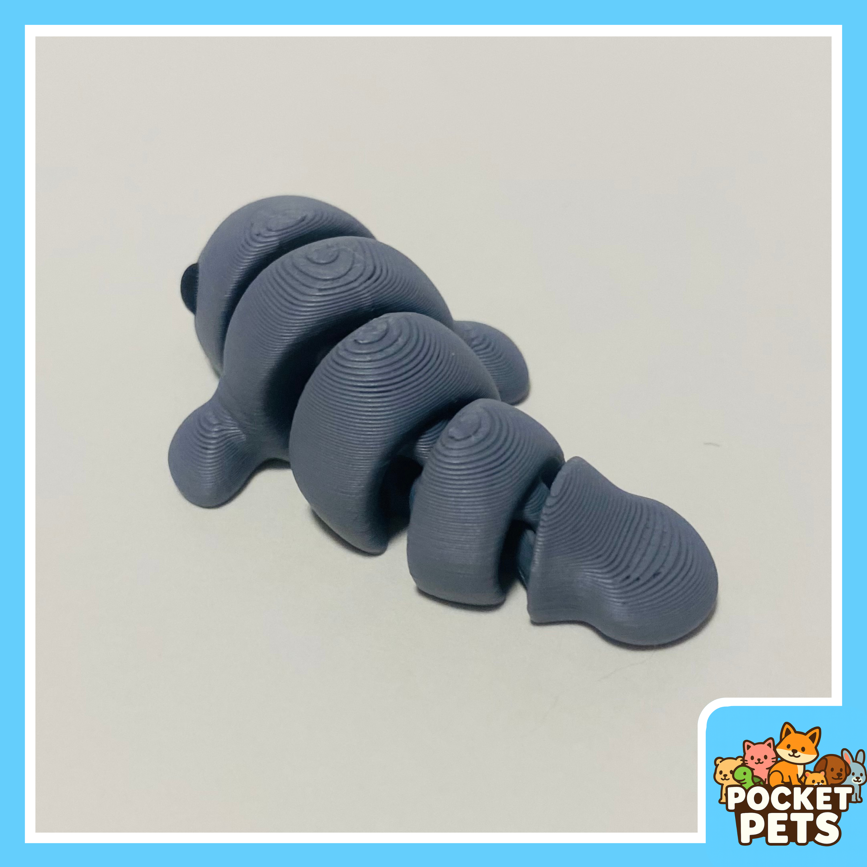 Manatee - Pocket Pet - Collectible Fidget Toy