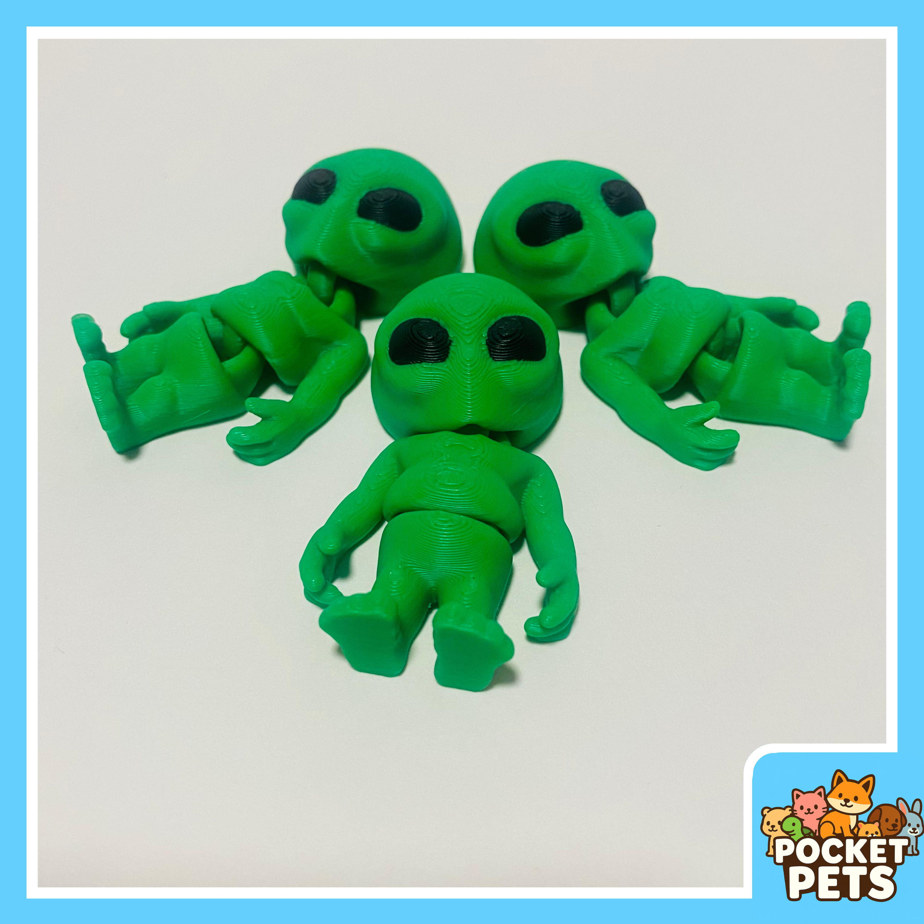 Alien - Pocket Pet - Collectible Fidget Toy