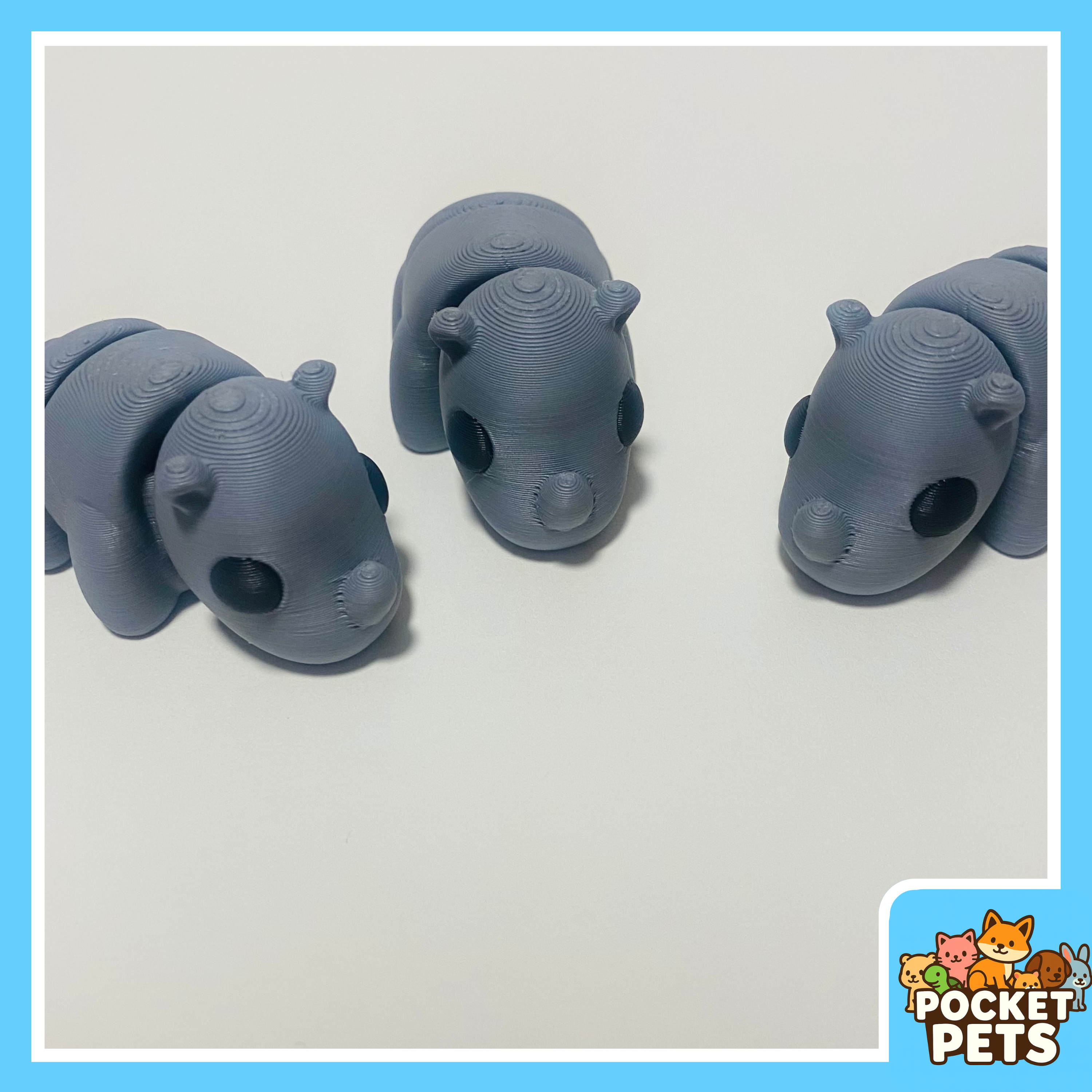 Rhino - Pocket Pet - Collectible Fidget Toy