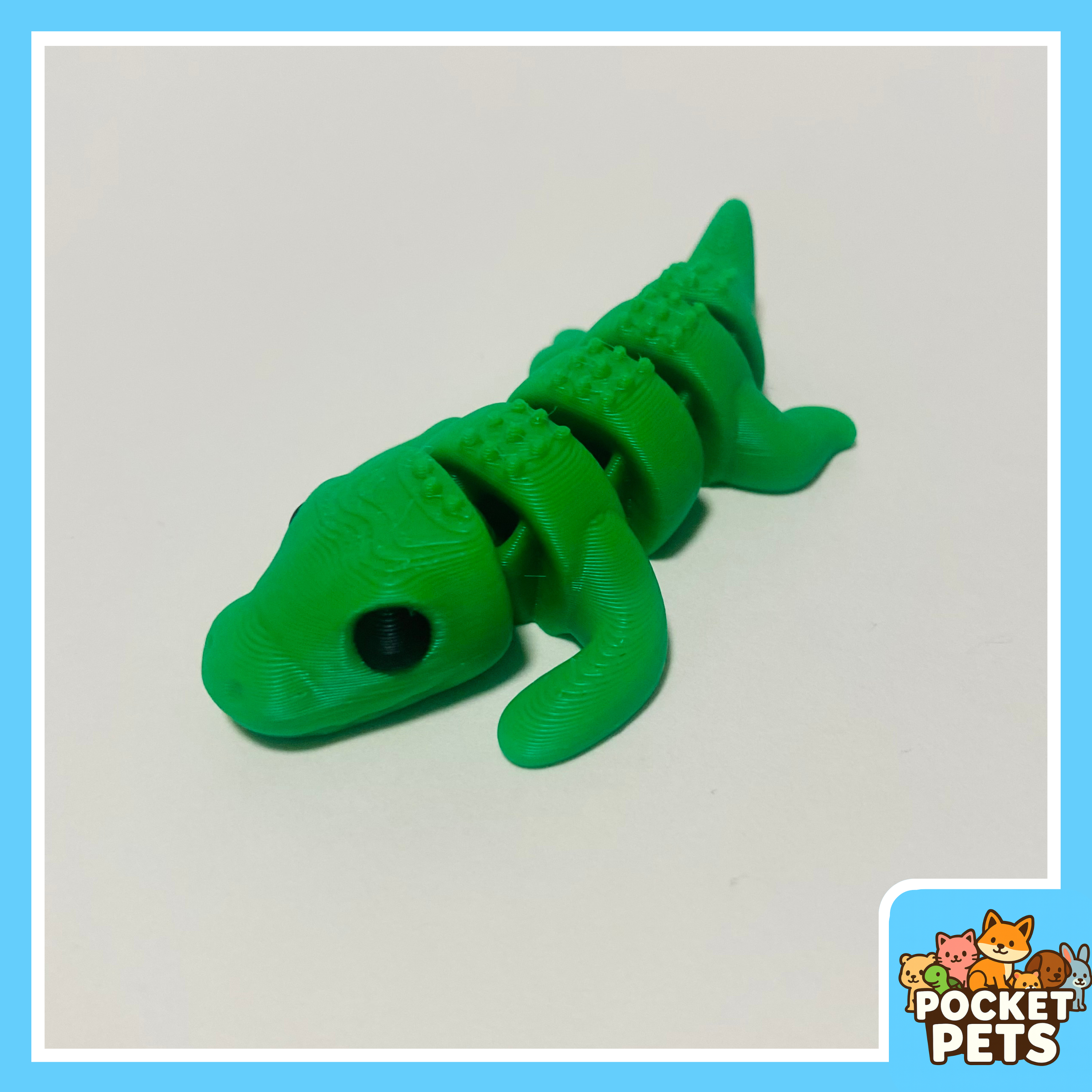 Crocodile - Pocket Pet - Collectible Fidget Toy