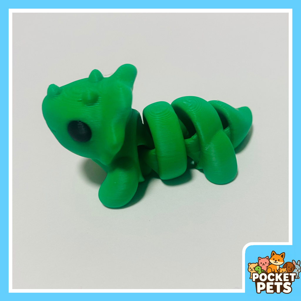 Triceratops - Pocket Pet - Collectible Fidget Toy