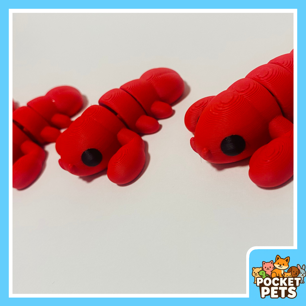 Lobster - Pocket Pet - Collectible Fidget Toy