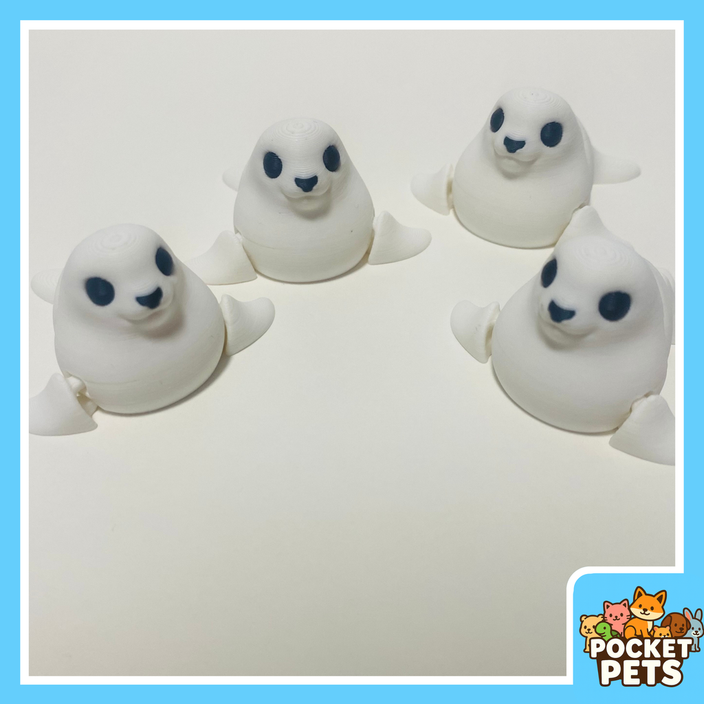 Seal - Pocket Pet - Collectible Fidget Toy