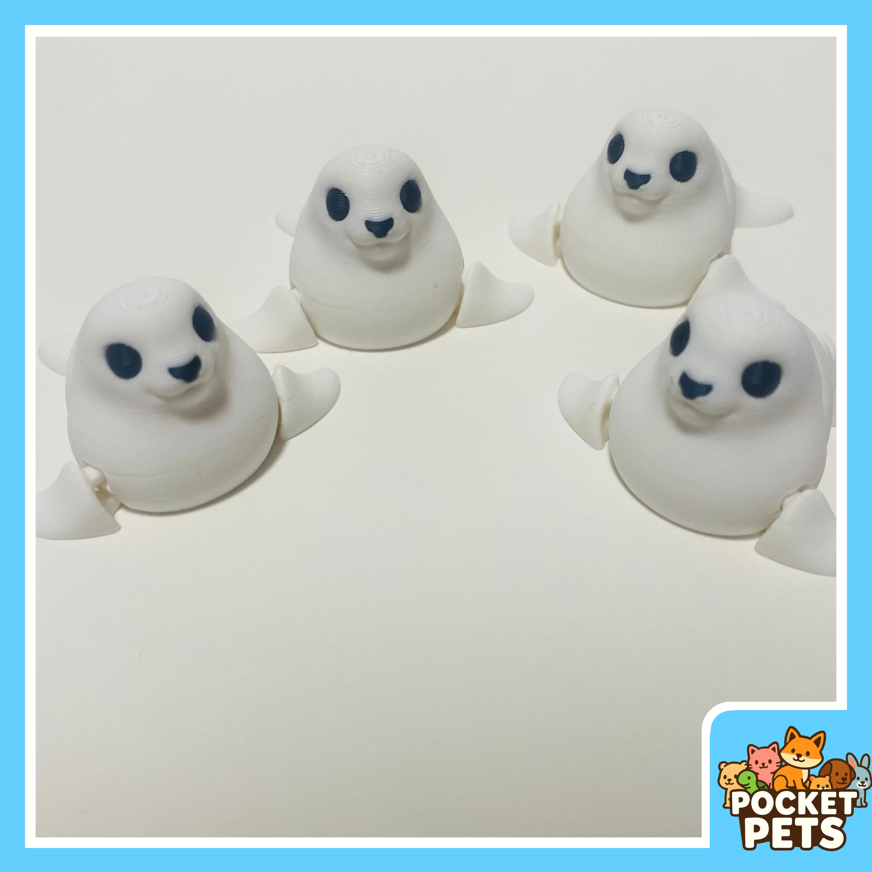 Seal - Pocket Pet - Collectible Fidget Toy