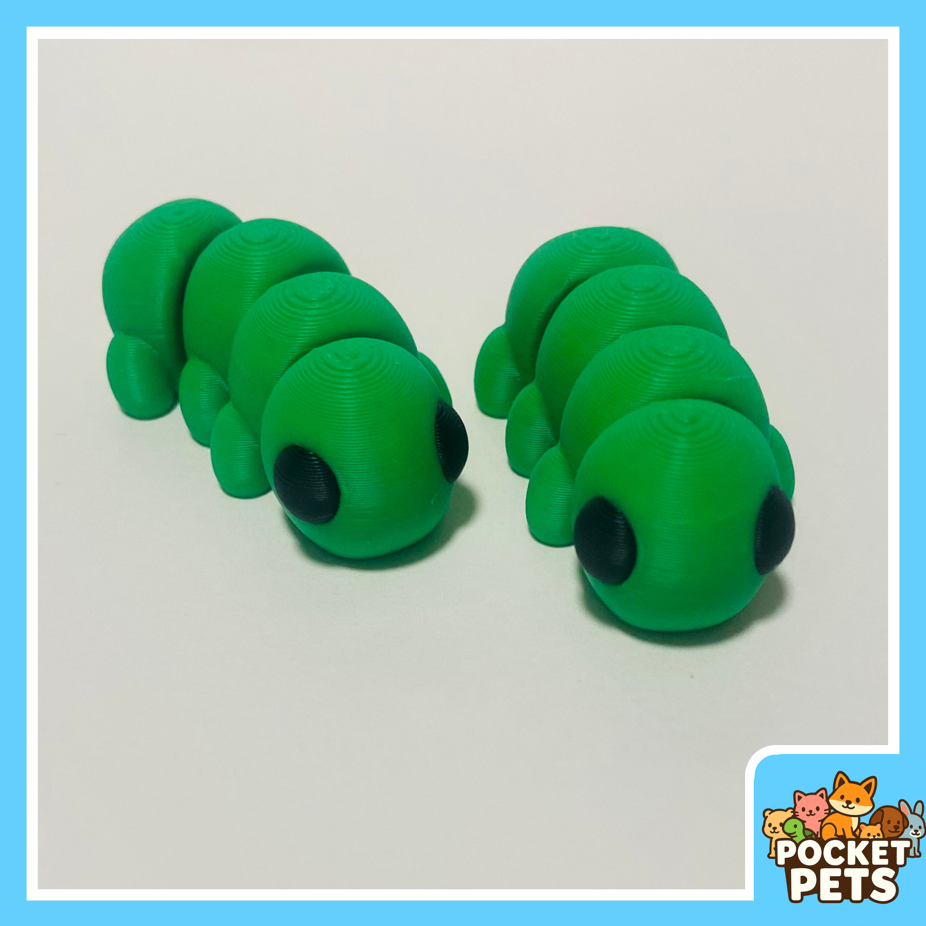 Caterpillar - Pocket Pet - Collectible Fidget Toy