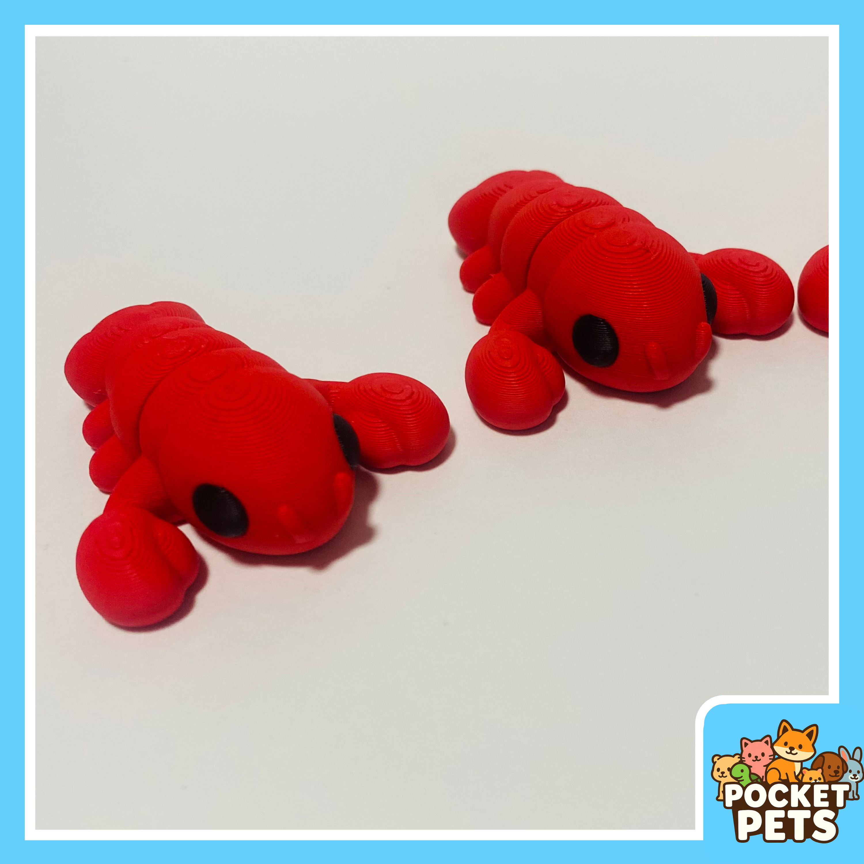 Lobster - Pocket Pet - Collectible Fidget Toy