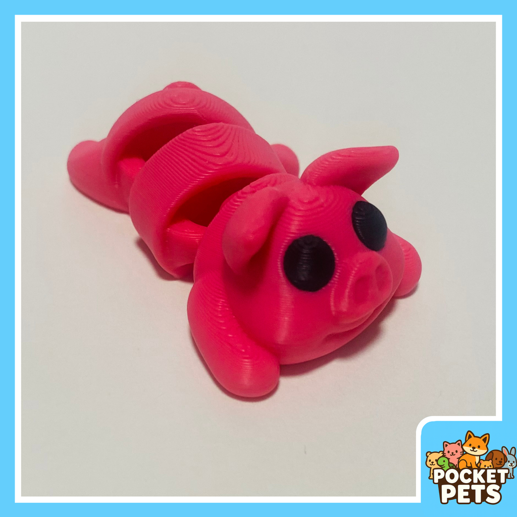 Pig - Pocket Pet - Collectible Fidget Toy